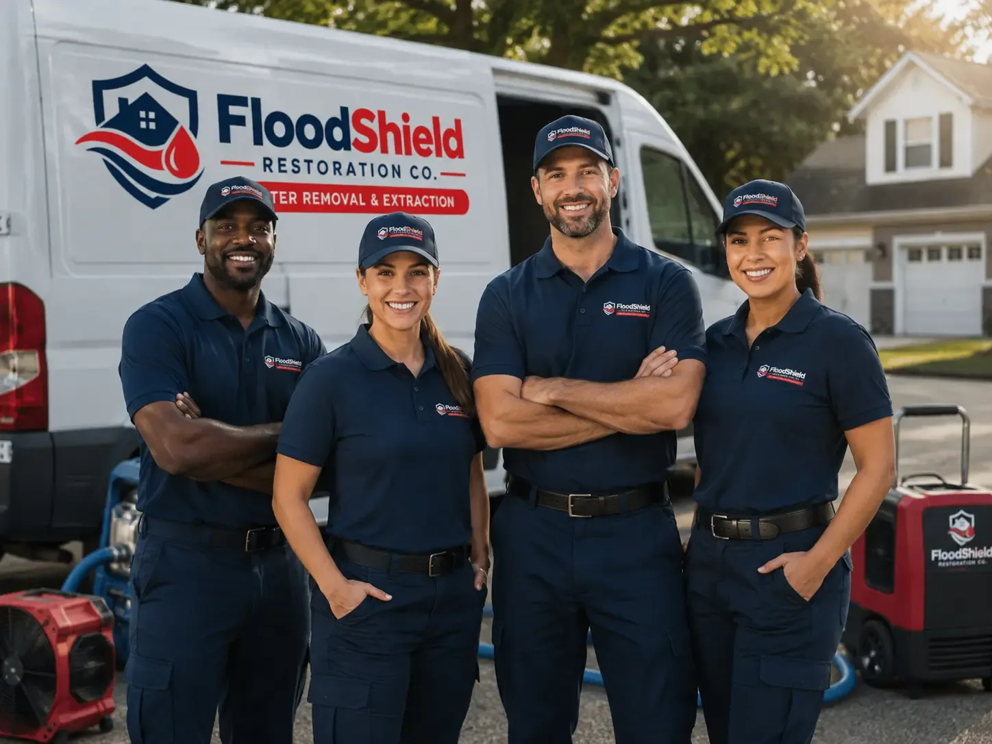 Flood Damage Restoration company in Newhebron, MS