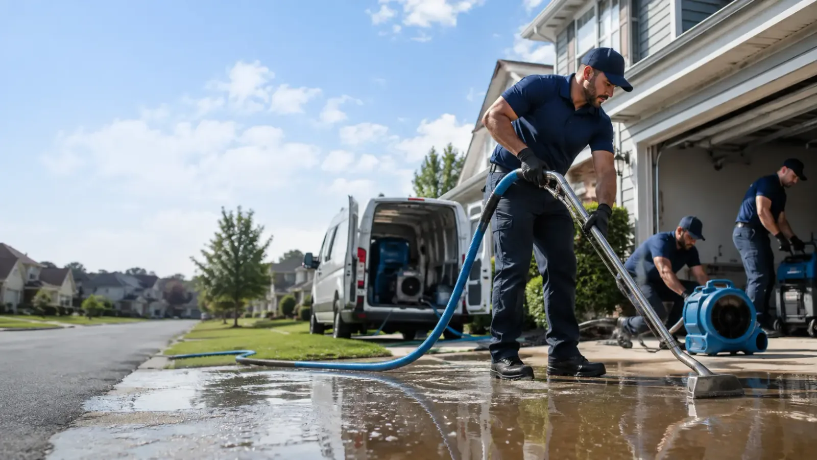 Flood Damage Restoration in Newhebron, MS